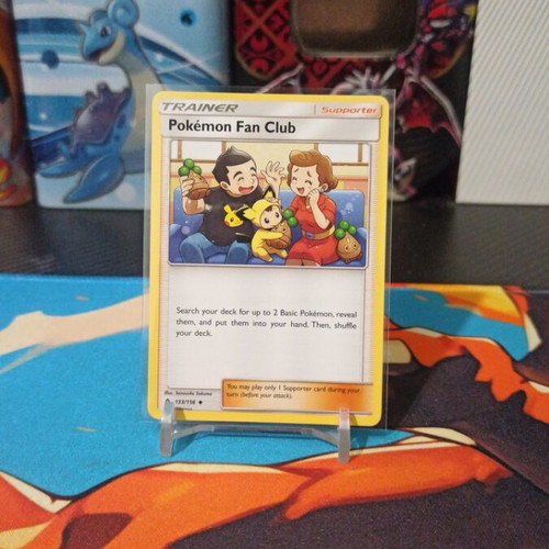 Pokemon Fan Club Trainer card