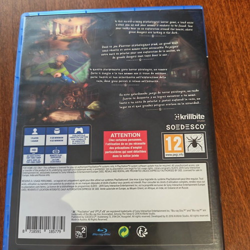 Among the Sleep Enhanced Edition PS4 like new