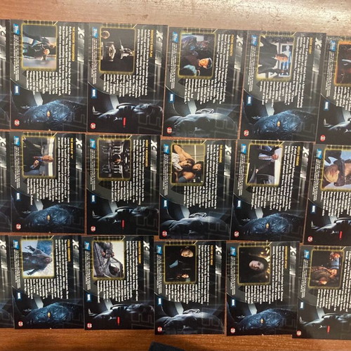 Topps 2000 X-MEN The Movie κάρτες μεταχειρισμένες, ολοκληρωμένο σετ 72 τεμ.