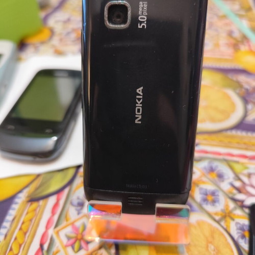 Nokia C5-03 phone used, black, up to 7.9 MP camera