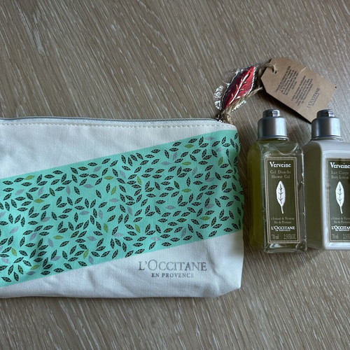 L’Occitane Verveine set new with shower gel and body lotion 70ml