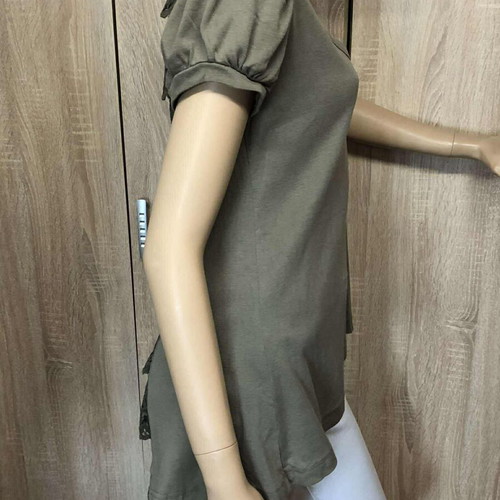 Danoff blouse khaki like new, size M/L, 100% cotton