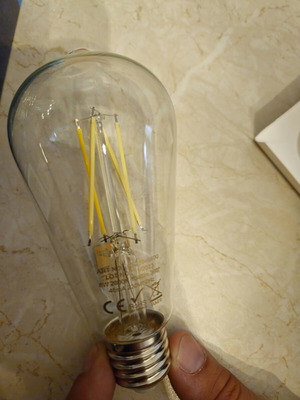 8W LED light bulbs 2800K 1040lm set of 8
