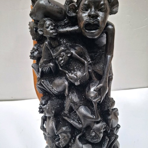 Carved decorative item like new 30x18 cm