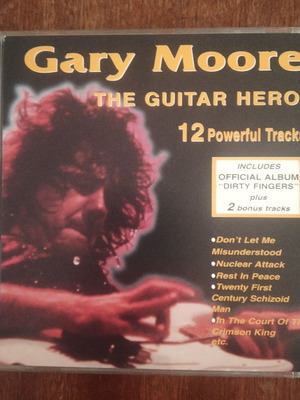 Gary Moore The Guitar Hero! CD used, rock
