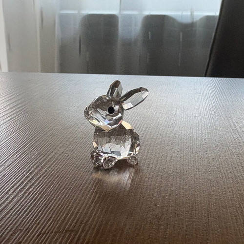 Swarovski silver rabbit decorative figure like new