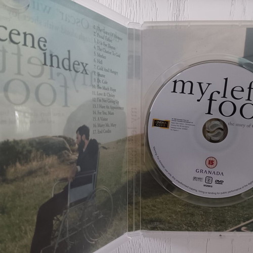 My Left Foot, The Man Who Wasn't There & Billy Elliott DVDs like new, drama