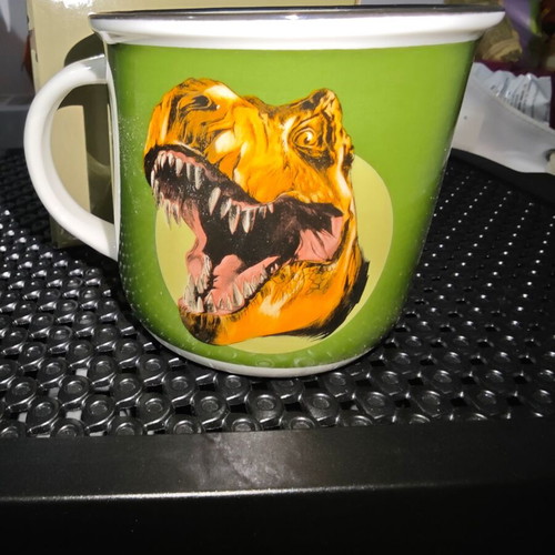 Dinosaur mug new, box only