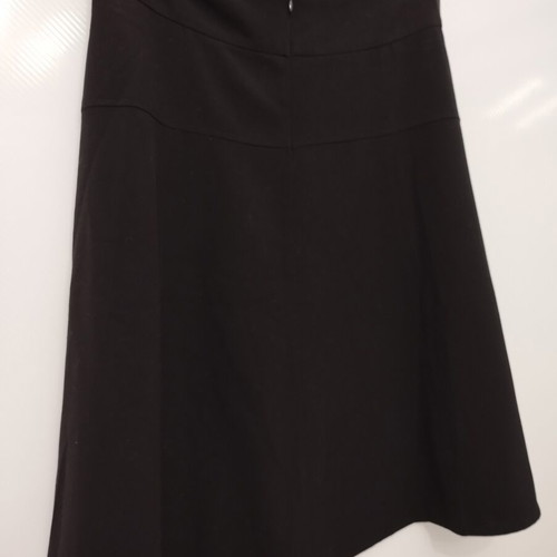 Ze-Ze black midi A-line skirt size 40 like new