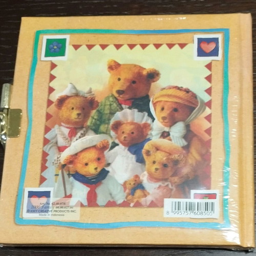 Vintage diary with lock KIKY 2000 new