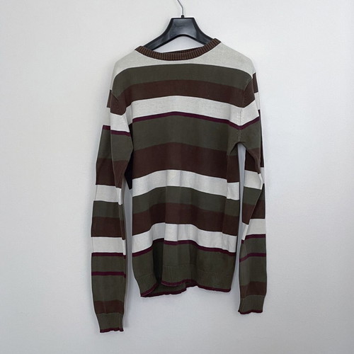 Bershka Sweatshirt 00s Large used, brown and green