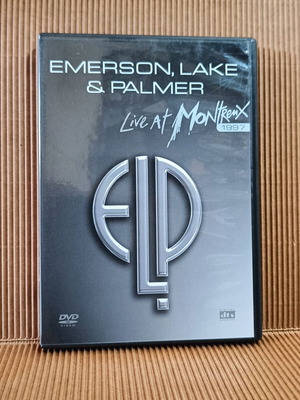 Emerson, Lake And Palmer Live At Montreux 1997 DVD like new, rock
