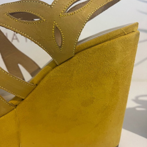 Marcela Yil yellow platforms No 40