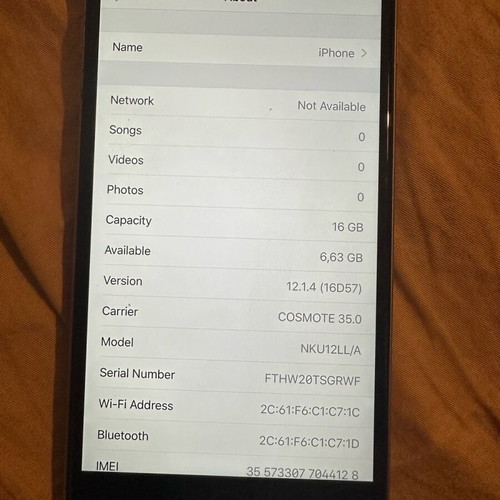 iPhone 6s Plus 16GB like new with OtterBox case
