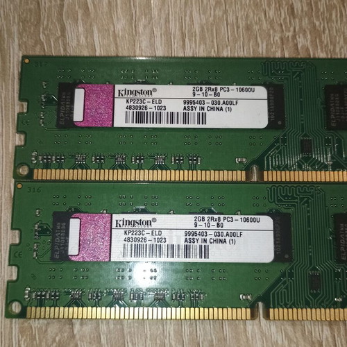 DDR2 RAM 2x 2GB like new