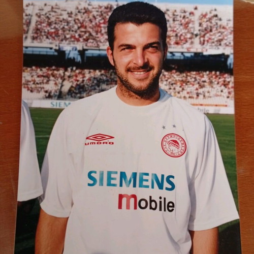 Authentic Olympiakos photos pack of 5, large size, new