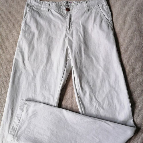 New College cotton pants for boy 16 years, length 110 cm