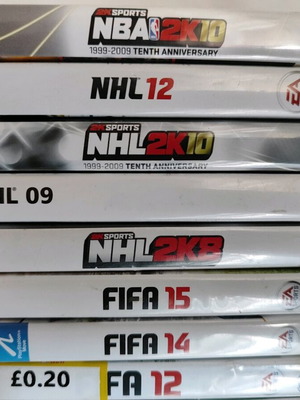 Παιχνίδια PlayStation 3 μεταχειρισμένα, πακέτο 8, NHL NBA FIFA
