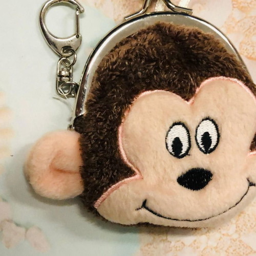 Children's keychain wallet used