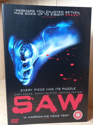 Saw DVD καινούργιο με αγγλικούς υπότιτλους