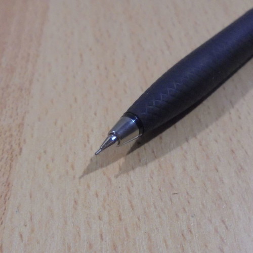 Parker old mechanical pencil with eraser new, black