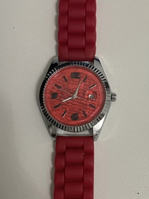 Custom Watch with Handmade Dial, New, Q&Q S4578G Model