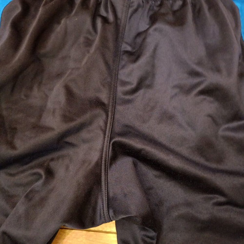 Adidas Snap Pants used, navy and white, retro Y2K