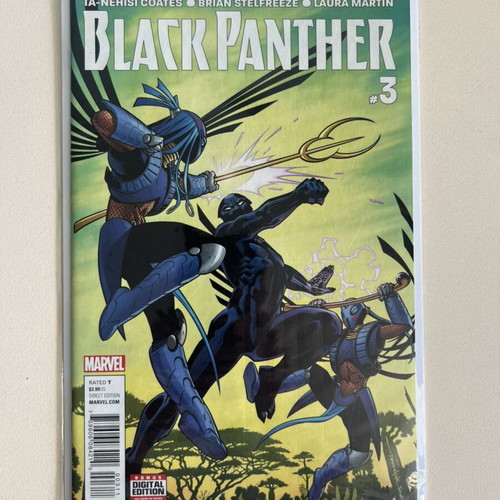 Black Panther comics bundle, issues 1-3, Marvel 2016
