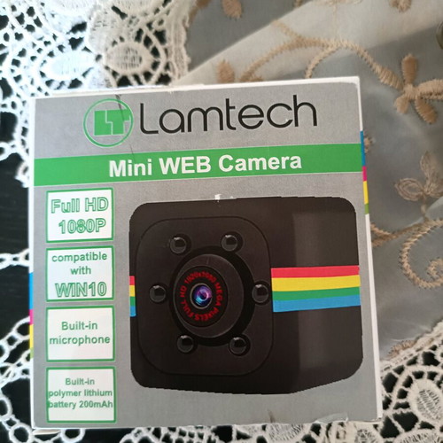 Lamtech PC Mini Web Camera new with Full HD 1080 resolution and microphone