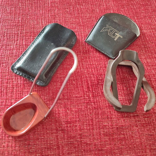Pipe stands used, set of 2, lightweight and foldable