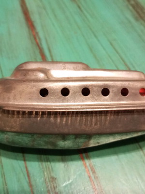 Tin pat pat boat collectible from the 60s