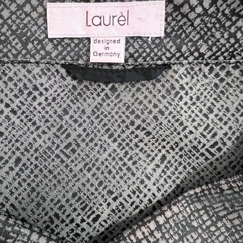 Laurèl vintage women's jacket with geometric pattern