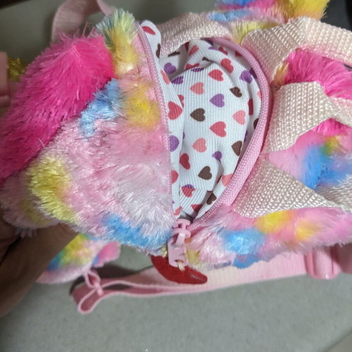 Ty Beanie Boos Fantasia Plush Backpack like new, 28cm
