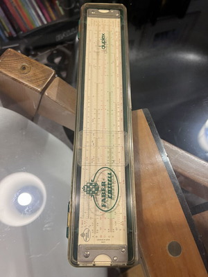 Faber-Castell 2/82 Duplex λογαριθμικός κανόνας ακριβείας