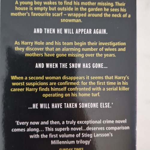 Jo Nesbo Harry Hole books 6 to 10 new, English