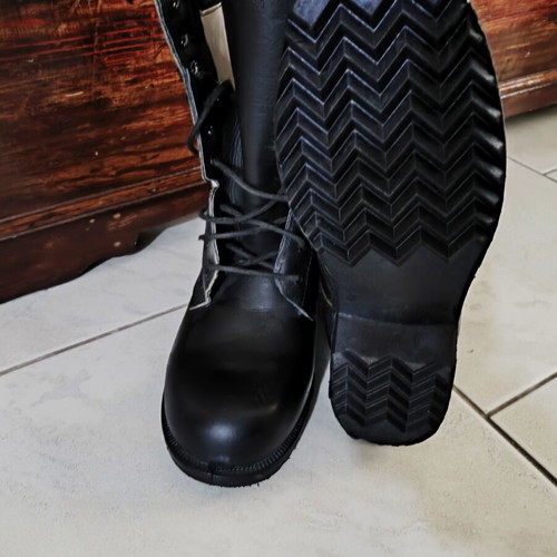 Leather ES Military Boots New Type Size 42 New
