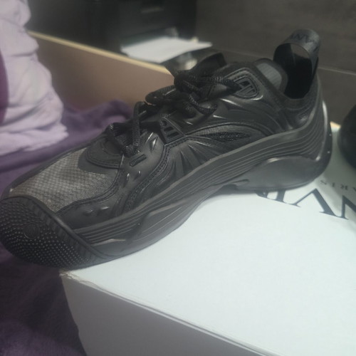 Lanvin Flash-X sneakers size 43, black