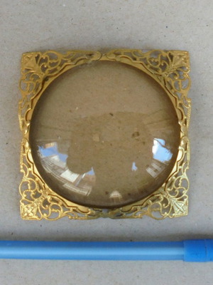 Φωτογραφοθήκη με κρύσταλλο πομπέ 8x8 cm
