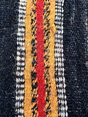 Χειροποίητος μάλλινος διάδρομος Kilim flat weave σαν καινούργιος, 300x82 εκ.