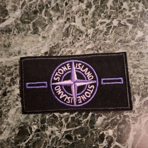 Stone Island patch new, purple