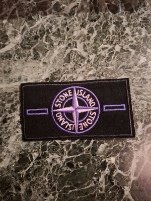 Stone Island patch new, purple
