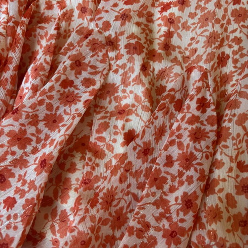 Loavies floral mini skirt size S like new