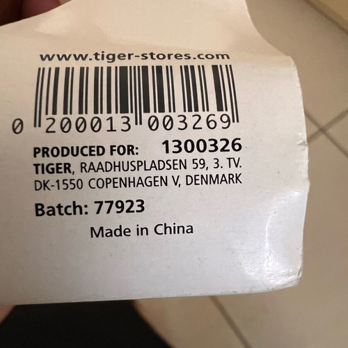 Bicycle horn Tiger bear new, unused
