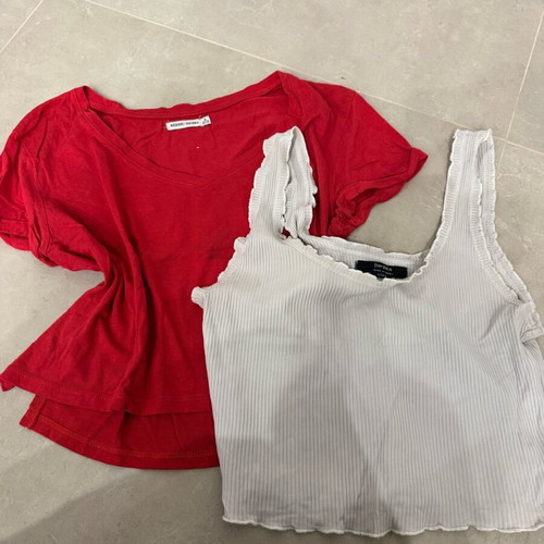 Bershka blouses new, size S-M, set of 2 pieces