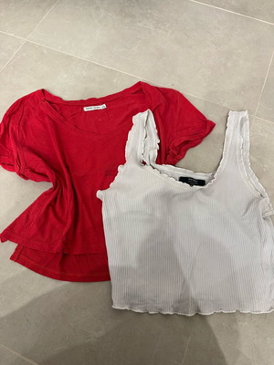 Bershka blouses new, size S-M, set of 2 pieces