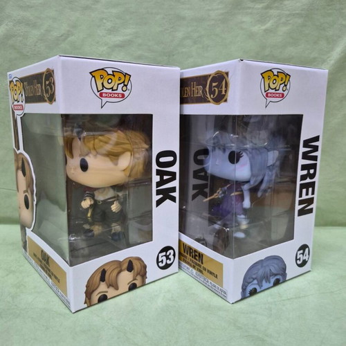 Funko POP! Books The Stolen Heir Oak 53 & Wren 54 Vinyl Figures Set of 2