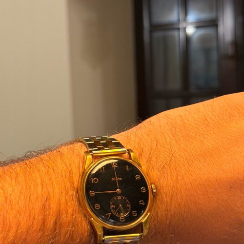 Dogma Prima Jumbo used watch with two-tone bracelet 39mm