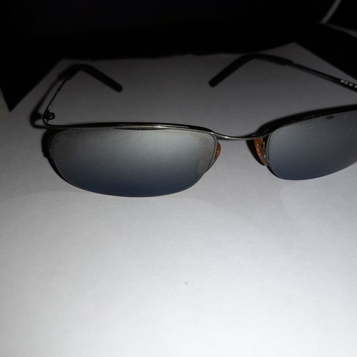 Mont Blanc Authentic Sunglasses New Italian with Blue Lens