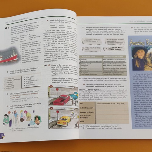 Enterprise Intermediate Coursebook used, Greek language