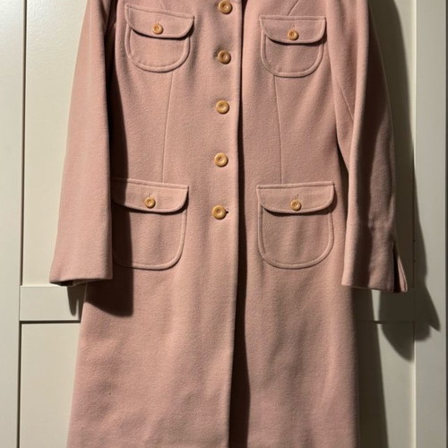 Zara coat romantic vintage used, pink, size S